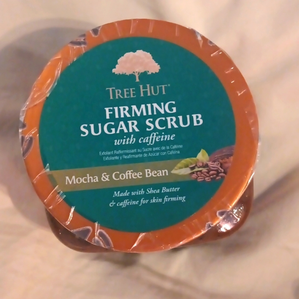 Tree Hut Mocha and Coffee Bean Firming Sugar Scrub